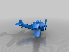 x-4 stormwing fortnite avião modelos aviões 3d print model - Mito3D