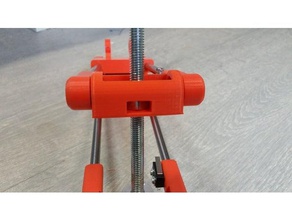 barndoor tracker modifizierte Teile Robotik 3d print model - Mito3D