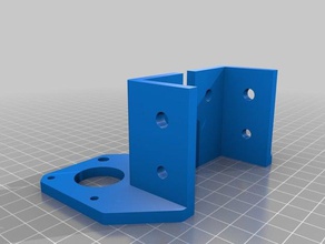 supports moteurs xy 3d printer parts 3d print model - Mito3D