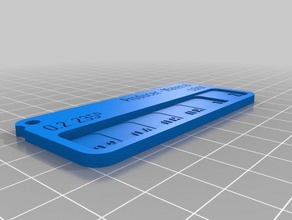 filament swatch einfach 3d drucken tests 3d print model - Mito3D