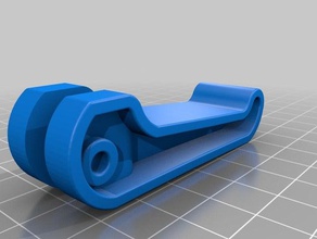 bloquear a alavanca partes 3d print model - Mito3D