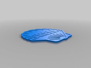 a royal dutch shell oil company sinais logotipos 3d print model - Mito3D