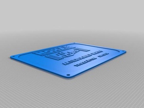 nohab-logo Schilder & logos 3d print model - Mito3D