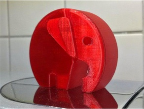 Danimarka modern fil kulakları heykeller dekorasyon deko 3d print model - Mito3D