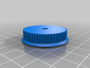 40 dente snowcat drivewheel polia 3d a impressora partes personalizado 3d print model - Mito3D