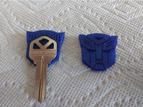 autobot key cover keychains keys transformers 3d print model - Mito3D