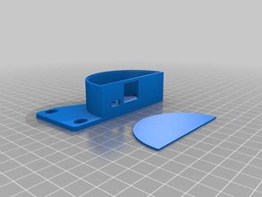 tr&aringdfri de la puerta enlace minimalista caso montaje en rack los conectores electrónica ikea tradfri 3d print model - Mito3D