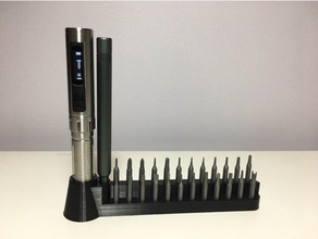 es120 es121 xiaomi wiha precision screwdriver set stand tool holders boxes 3d print model - Mito3D