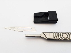swann morton hoja de bisturí extractor caja única herramientas mano la cuchilla cuchillo el 3d print model - Mito3D