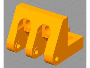 hypercube beefy xy idler 3d printer parts 2020 extrusion 3d print model - Mito3D