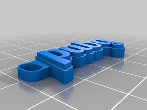 pubg Schlüsselanhänger kundengebundene 3d print model - Mito3D