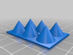 piramit ressamlar diy özelleştirilmiş 3d print model - Mito3D