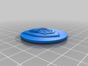 pop socket slytherin crest toy game accessories 3d print model - Mito3D