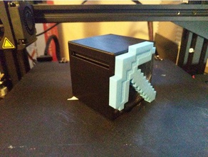 bilgisayar zanaat madencilik kaplumbağa modelleri computercraft ftb minecraft tekkit 3d print model - Mito3D