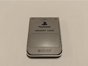 ps1 memory card case toy game accessories playstation video 3d print model - Mito3D