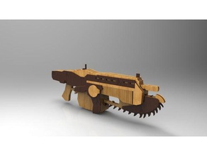 lancer di gears guerra taglio laser video giochi lasercut 3d print model - Mito3D