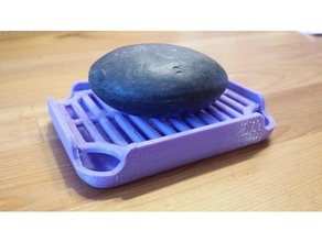 sabunluk tepsi banyo iş ortamına uygun olmayan sabun 3d print model - Mito3D