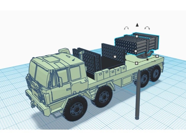 rm-70 multiple rocket launcher tatra Modelle rm70 815 3D print model - Mito3D