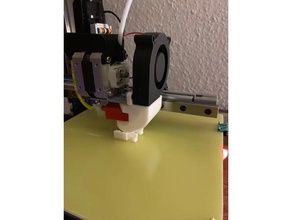 cetus 3d radial fan duct mount printer parts 3d print model - Mito3D