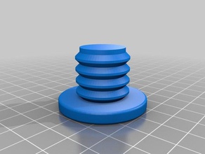 Rohr-cap Teile 3d print model - Mito3D