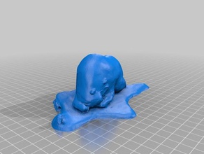 paresseux oeuf gudetama 3d l'impression 3d print model - Mito3D