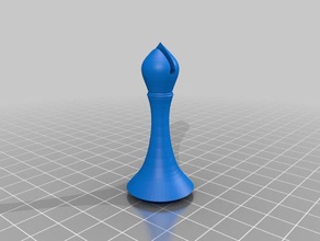 piezas de ajedrez 3d print model - Mito3D