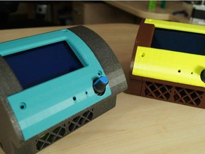 chacras cherhubert cas étonnant rampes-arduino-écran 3d de l'imprimante pièces arduino le boîtier lcd12864 3d print model - Mito3D