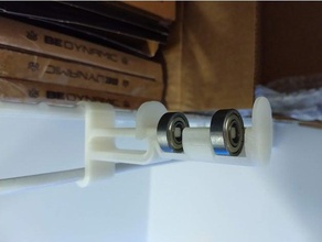 wire shelf spool holder bearings 3d printer accessories filament 3d print model - Mito3D