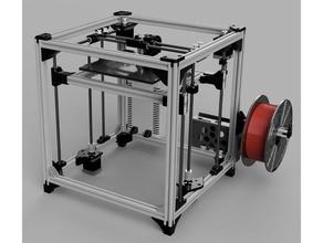 cexy h-bot mk2 3d printers 2020 extrusion printer printing corexy core xy e3d v6 hbot sexy 3d print model - Mito3D