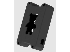 teddy bear case raspberry pi 3b3b+ octopi 3d printer accessories 3d print model - Mito3D