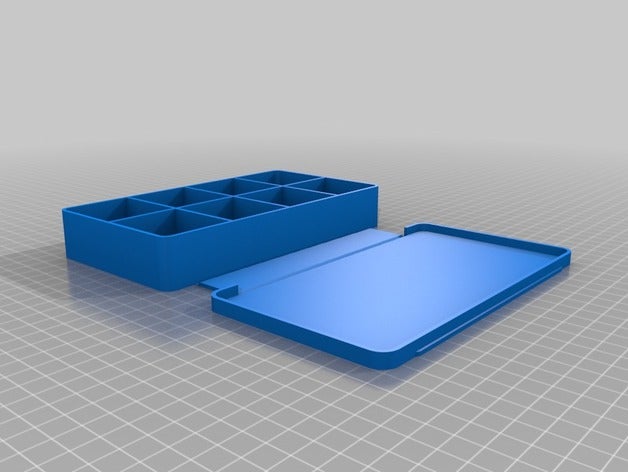 grande i contenitori personalizzato 3D print model - Mito3D