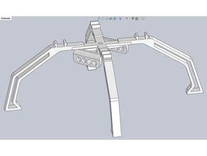 11 quadcopterdrone f450 iniş takımı hobi 3d print model - Mito3D