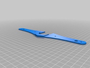 flyer brace bras supérieur tr / min pièces de la dentelle rouet laine fil 3d print model - Mito3D