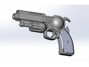 hol caballos emperador jjba props el anime accesorios cosplay prop arma pistola 3d print model - Mito3D