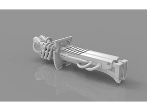renegade caballero cañón sónico modelos imperial knight warhammer 40k 3d print model - Mito3D