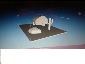 römork tatlı sahne 3d baskı 3d print model - Mito3D