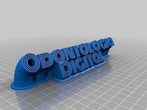 odontologia digital 2 varrendo office personalizado 3d print model - Mito3D