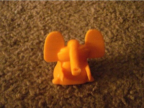 elephant game piece 3d printing 3d print model - Mito3D