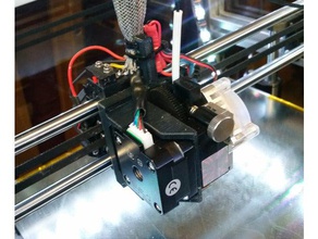 hevo 10mm carriage titan aero mount xy micro switch end stops 3d printer parts e3d hotend hypercube evolution 3d print model - Mito3D