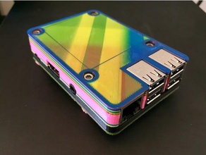 raspberry pi 3 durumunda bilgisayar case 3d print model - Mito3D