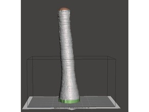 another palmtree trunk only models 40k jungle wargaming 3d print model - Mito3D