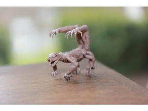 skinless monster 28mm creatures board game carnivore dd demon dnd miniature dungeons dragons fiend minis rpg prop scary 3d print model - Mito3D