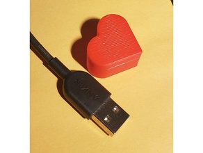jarrón modo de cuadro corazón contenedores 3d print model - Mito3D