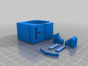 démolisseur à base de bouillon jouet jeu accessoires nerf mod 3d print model - Mito3D