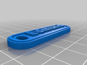 meine kundengebundenes keychain Werbegeschenk valentine 2019 Schlüsselanhänger 3d print model - Mito3D