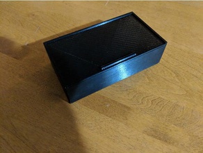 storage box sliding lid organization 3d print model - Mito3D