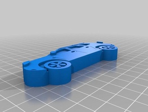 llavero renaultdacia duster fob neue Schlüsselanhänger 3d print model - Mito3D
