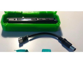 ts100 soldering iron -usb-c dc case macbook power supply tool holders boxes mini cover ts-100 usb type usbc 3d print model - Mito3D