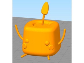 stardew valley junimo no keychain-hole sculptures 3d print model - Mito3D