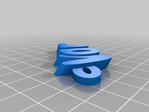 voor organización personalizado 3d print model - Mito3D